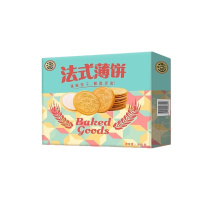 [徐福记]法式薄饼500g