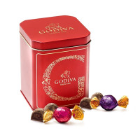 歌帝梵精选松露形巧克力铁听8颗装