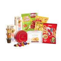 歌帝梵/广州酒家/卡乐比/荷美尔/连咖啡多味零食礼包200-7