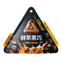 鲜萃黑巧巧克力制品(燕麦奶咖啡味)(6颗装)