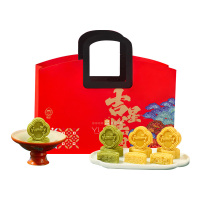 雅觅 吉星糕照·国风豆糕礼盒