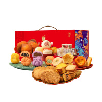 雅觅 礼遇中国•顺颂时祺什锦糕点年货礼盒