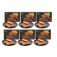 锋味派黑胡椒味猪肉爆汁烤肠 440g*6440g*6