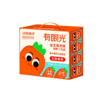 江中猴菇有眼光益生菌发酵胡萝卜饮品125ml*20