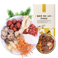 姚朵朵蛹虫草枸杞山药食材汤料包85克广东煲汤材料干货炖汤食材