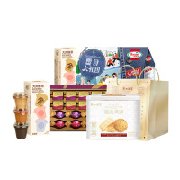 歌帝梵/荷美尔/广州酒家/连咖啡精致零食组合300-5