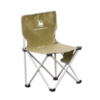 徽羚羊 云休户外折叠椅便携折叠月亮椅躺椅露营椅子折叠凳钓鱼凳 大号 卡其色HLY-ZDY-22055