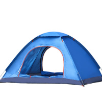 徽羚羊 云絮速开全自动沙滩海滩防泼水手抛帐篷户 全自动速开帐篷2人款(双门)-蓝色HLY-ZP-25002