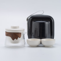 徽羚羊 云烹 户外旅行便携茶具套装 文韵一壶二杯HLY-CJ-24007