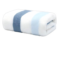 洁丽雅(Grace)毛巾运动系列纯棉强吸水止汗加长款洗澡毛巾单条装120g