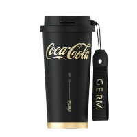 格沵/GERMGERM可口可乐联名款闪耀保温杯500ml暮色黑GE-CK22AW-B15