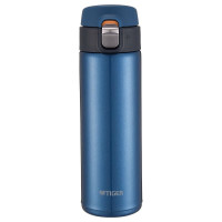 虎牌(TIGER)保温杯便携一键开启弹盖水杯MMJ-A48C-AM蓝莓冰沙480ml