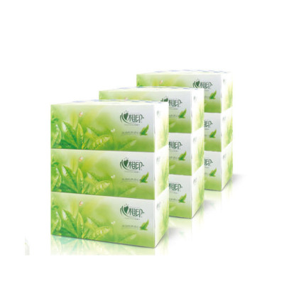 心相印 H200 茶语系列200抽二层盒装纸面巾 3盒 单件装(12提/件)(QZZS)