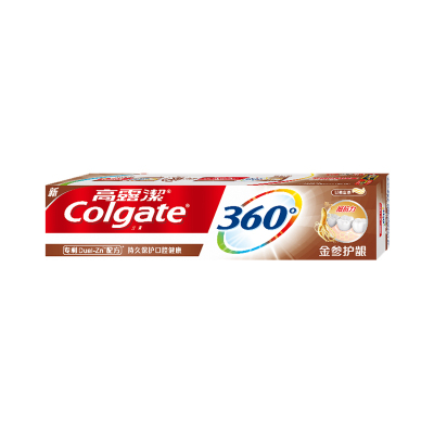 高露洁(Colgate) 高露洁360牙膏 - 金参护龈90克/支 54支/箱 单支装