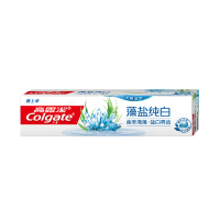 高露洁(Colgate) 高露洁藻盐纯白牙膏120克/支 48支/箱 单箱装