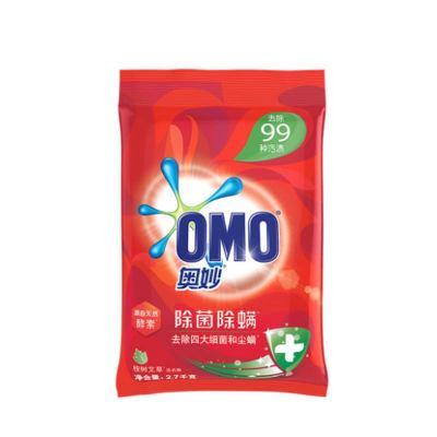 奥妙(OMO) 洗衣粉2.7kg*4的除菌除螨亮白幻彩深层洁净等四种香型随机发货 /单件装