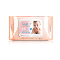 洁柔(C&S) 婴儿80片天然无香湿巾 单包装