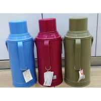 清水(SHIMIZU) SM-1071塑壳木塞热水瓶保温壶3.2L大容量有手柄热水壶(颜色随机)单个装