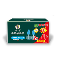 李字 电热蚊香液(无香纯净型)2瓶+1蚊香液加热器N1*15盒/箱 单箱装
