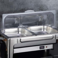艾美特电加热不锈钢自助餐保温炉3格 单台装