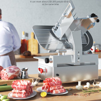 奥克帅(AOKESHUAI) 商用全自动切片机切肉机 羊肉卷肥牛卷 切菜机火锅店切肉片机 12英寸 单台装