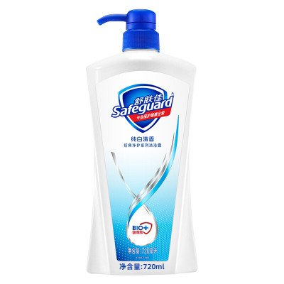 舒肤佳(Safeguard) 纯白清香洁净型沐浴露720ml