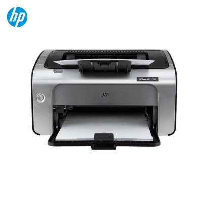 惠普(hp) LaserJet Pro P1108 黑白激光打印机标配原厂满装1500页耗材 升级型号108A/108W