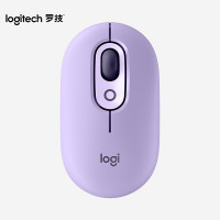罗技(Logitech)POP MOUSE 无线鼠标 蓝牙鼠标-星暮紫