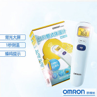 欧姆龙(OMRON)家用红外额式体温计MC-720电子测额头快速测温蜂鸣提示 单个装