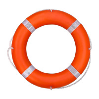 FENYA 船用专业救生圈成人救生游泳圈2.5KG加厚实心国标塑料 单个装