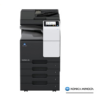 柯尼卡美能达 bizhub C286i A3彩色复合机办公打印复印扫描一体机(输稿器+四纸盒+工作台) 单台装