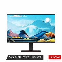 联想(ThinkVision)27英寸1920*1080窄边框低蓝光商用显示器S27e-20 单台装