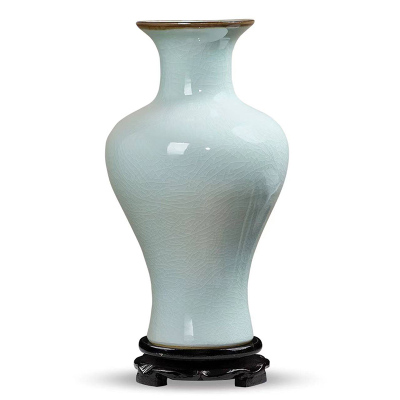 天梦源 景德镇陶瓷花瓶 家居摆件赏瓶 高约30cm 单个装
