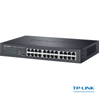 TP-LINK云交换TL-SG2024D24口全千兆Web网管云管理交换机企业级交换器监控网络网线分线器分流器