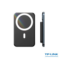 TP-LINK Magsafe磁吸无线充电宝10000毫安时大容量快充 黑色 单个装