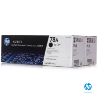 惠普(HP)CE278AF 78AF 原装黑色硒鼓 双包装适用P1566 P1606dn M1536dnf打印机单支装