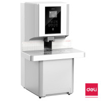 得力(deli) 全自动财务装订机 14660S 装订厚度50mm/500页 白色 一台装