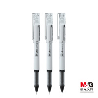 晨光(M&G) 优品拔盖直液式笔 ARP57901 速干0.5mm 黑 10支/盒 1盒装