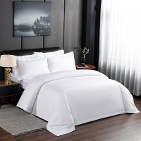 亿可芯 白色床单,被罩,枕套60纱支 适用于1.2米床用 一套装