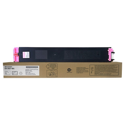 夏普(SHARP)DX25红色粉盒M(中性) 单支装