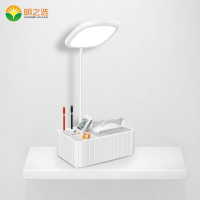 明之选(MINGZHIXUAN) MZX-817A# LED插电调光软管台灯 触控调色温 长按无极调光 白色 单台装