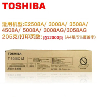 东芝(TOSHIBA) T-3008C原装碳粉盒适用2508A/3008A/3508A/3008C-M低容粉盒 单支装
