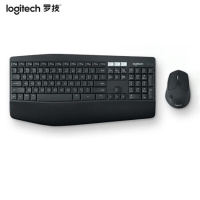 罗技(Logitech)MK850 无线蓝牙键鼠套装 商务企业办公键盘鼠标 全尺寸 双模连接带掌托 黑色 单套装