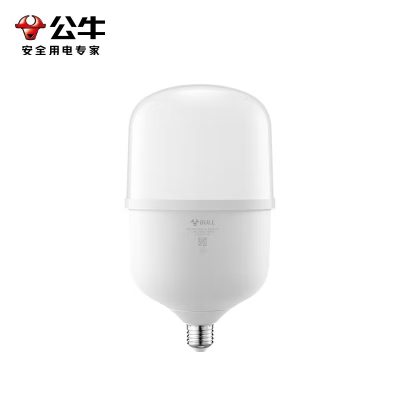 公牛(bull) LED灯泡 高亮柱形灯厂房车间商超食堂 E27螺口 100W 6500K 白光 单个装