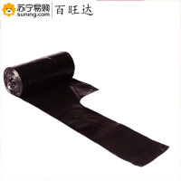 百旺达手提垃圾袋 黑色 36*52cm 8.5g 4.5丝 50个/把