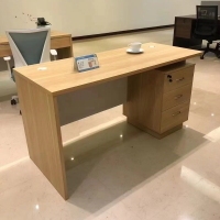 泓仪 办公桌1400*600*750mm 木纹色 单张装