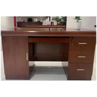 乐肯(LEKEN) 办公桌 LK-CT1411 胡桃色 1400*700*760mm 单张装