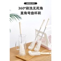 b2V 洗纯净水桶刷木柄杯刷长柄刷子无死角厨房杯子瓶子清洁神器 单个装