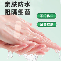 Cenyye 创可贴正品轻巧透气型医用伤口消炎止血贴防水创口贴100片/盒 单盒装