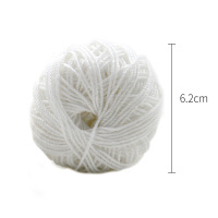 Cenyye 会计凭证装订棉线 财务账本账簿档案装订白棉线 打孔机线球白色线球